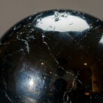 Genuine Polished Black Tourmaline Sphere from Brazil //3.5"// 2.5 lbs