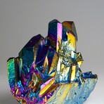 Genuine Rainbow Aura Quartz Crystal Cluster // 474.2 grams