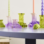 Rocky Baroque Candlestick Lilac Haze // Large