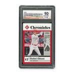 Shohei Ohtani // 2020 Panini Chronicles Red // #62/100 // DGA 10 Gem Mint