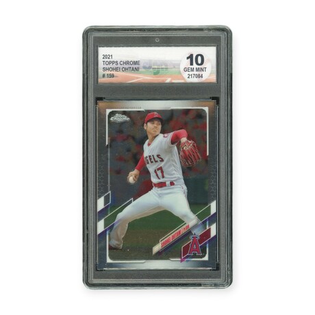 Shohei Ohtani // 2021 Topps Chrome // DGA 10 Gem Mint