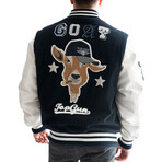 Top Gun® "The Goat" Varsity Jacket // Navy (5XL)