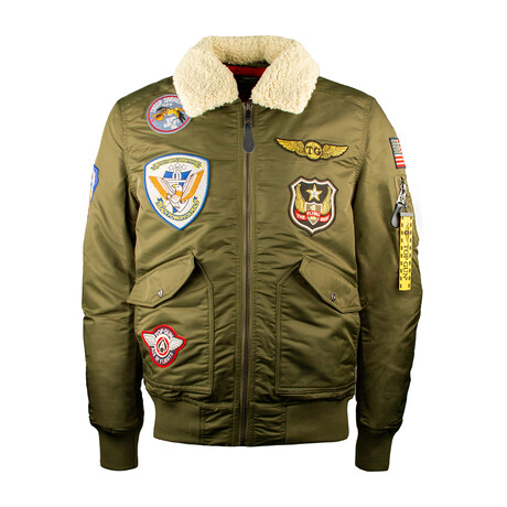 Top Gun® "Coronado" Nylon Jacket // Olive (XS)