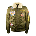 Top Gun® "Coronado" Nylon Jacket // Olive (M)