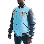 Top Gun® "The Goat" Varsity Jacket // Blue (M)