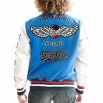 Top Gun® "Flying Legend" Varsity Jacket  // Blue (L)