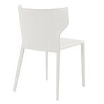 Divinia Stacking Chair in White // Set of 2