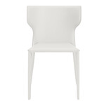 Divinia Stacking Chair in White // Set of 2