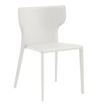 Divinia Stacking Chair in White // Set of 2