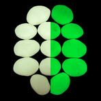 Glow in the Dark Pebbles // Green // 1lb