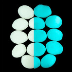 Glow in the Dark Pebbles // Aqua // 1lb