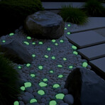 Glow in the Dark Pebbles // Green // 1lb