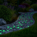 Glow in the Dark Pebbles // Green // 1lb