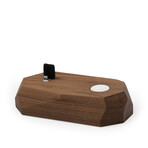 Combo Dock // Walnut (Lightning)