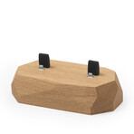 Dual Dock // Oak (2 x Lightning)