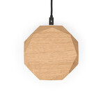 Geometric Charging Pad (Oak)