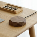 Geometric Charging Pad (Oak)