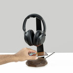 2in1 Headphones Stand (Oak)