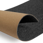 Felt & Cork Desk Mat // Anthracite (Medium)