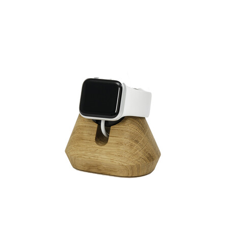 Magnetic Charging Apple Watch Stand (Oak)