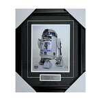 Kenny Baker (deceased) Framed Autographed "Star Wars" 8X10 Photo