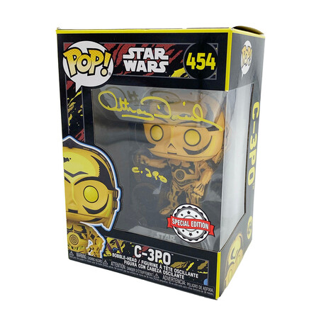 Anthony Daniels Autographed 'C-3PO' Limited-Edition Funko Pop! Figure