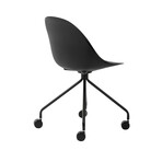 Tayte Office Chair // Black with Matte Black Base