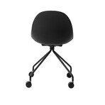 Tayte Office Chair // Black with Matte Black Base