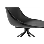 Tayte Office Chair // Black with Matte Black Base