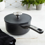 BergHOFF Leo Phantom Nonstick Ceramic 7" Saucepan 2.1qt. // Recycled