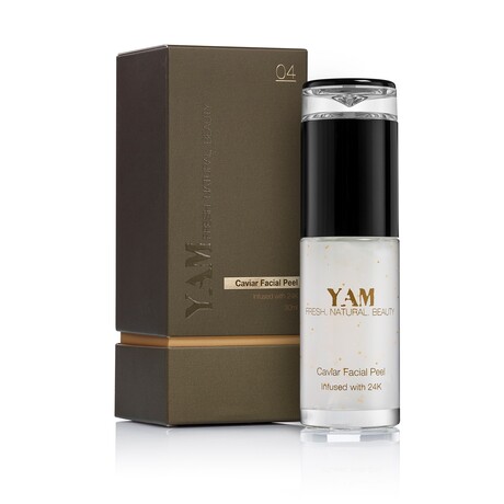 YAM // Caviar Facial Peel Infused with 24k Gold // 30ml