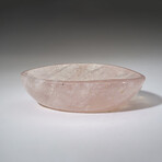 Genuine Polished Rose Quartz Dish // .6 lbs