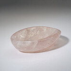 Genuine Polished Rose Quartz Dish // .6 lbs