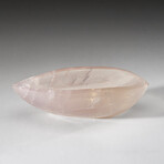 Genuine Polished Rose Quartz Dish // .65 lbs