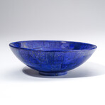 Genuine Polished Lapis Lazuli Bowl // 6"