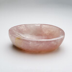 Genuine Polished Rose Quartz Bowl from Brazil // 4 lbs