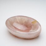 Genuine Polished Rose Quartz Bowl from Brazil // 4 lbs