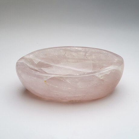 Genuine Polished Rose Quartz Bowl from Brazil // 5.2 lbs