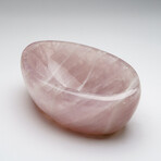 Genuine Polished Rose Quartz Bowl from Brazil // 4.1 lbs