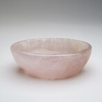 Genuine Polished Rose Quartz Bowl from Brazil // 3.4 lbs