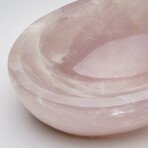 Genuine Polished Rose Quartz Bowl from Brazil // 5.2 lbs