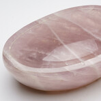 Genuine Polished Rose Quartz Bowl from Brazil // 4.1 lbs