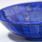 Genuine Polished Lapis Lazuli Bowl // 6"