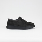 Suede Slip-On Dress Shoe // Black (Euro: 43)