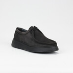 Suede Slip-On Dress Shoe // Black (Euro: 43)