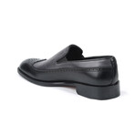 Loafer Dress Shoe // Black + Gray (Euro: 40)