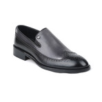 Loafer Dress Shoe // Black + Gray (Euro: 41)