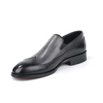 Loafer Dress Shoe // Black + Gray (Euro: 43)