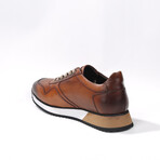 Sneakers Dress Shoe // Tobacco + Beige + White (Euro: 41)