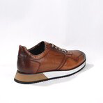 Sneakers Dress Shoe // Tobacco + Beige + White (Euro: 41)